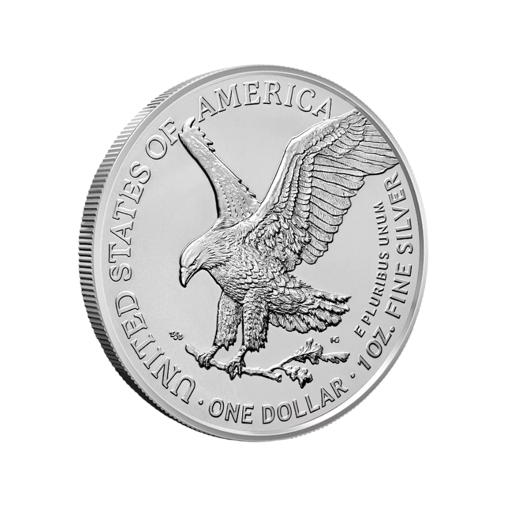 1 OZ Silver Bullion American Eagle - (Mixed Years)